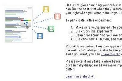 Google推“+1”功能與Facebook競爭