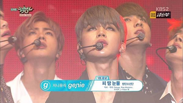 (現場)161021 KBS 音樂銀行 防彈少年團BTS - 血汗淚.ts_20161023_185909.651