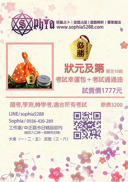 蘇菲亞_狀元及第海報