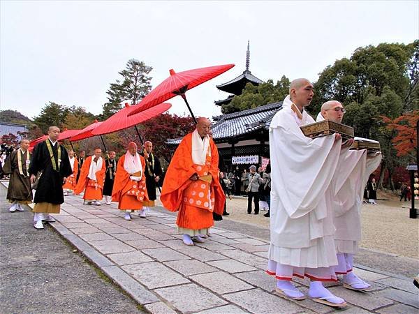 楓韻京都：華麗行列的仁和寺（二王門、御殿、南庭、北庭、五重塔