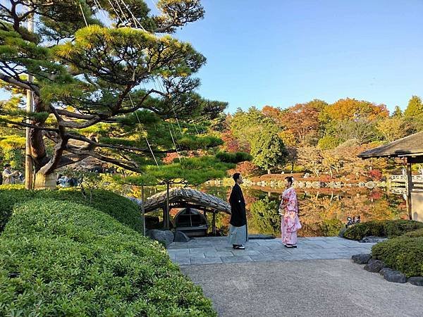 秋色獵人東京旅：日本庭園