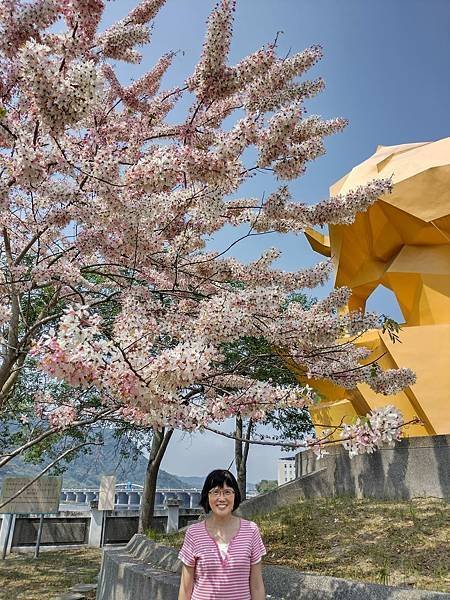 日月潭 四月百花路．向山懸臂式觀景台．看見拉魯