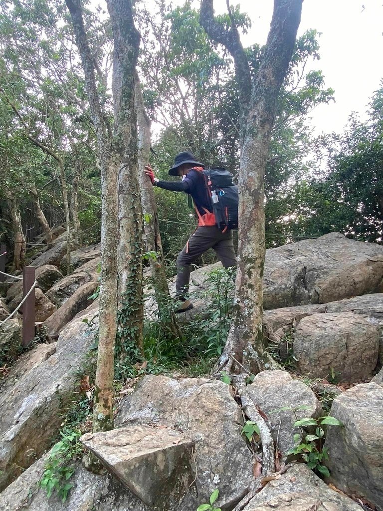 【台南南化】烏山南段:石松子山-紫竹寺-王爺崙山稜線來回