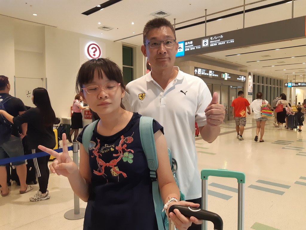 2019.8.7沖繩自由行DAY1出發+暖暮拉麵+住宿
