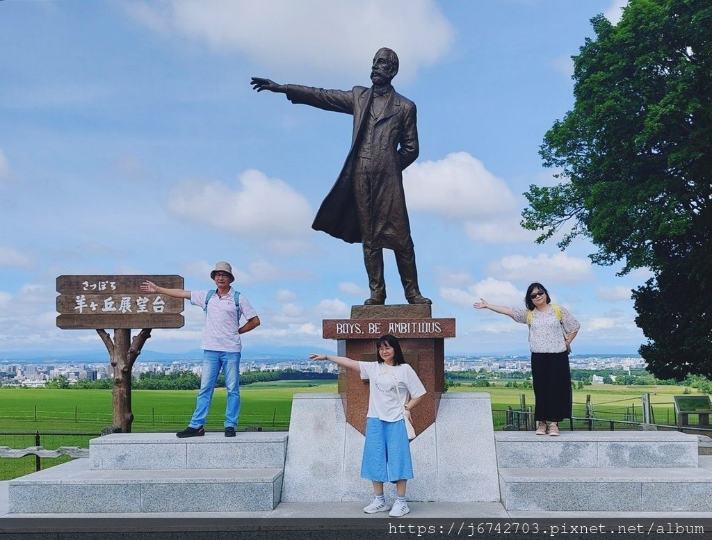 2023.7.14北海道自由行D6 札幌超人氣景點~羊之丘展