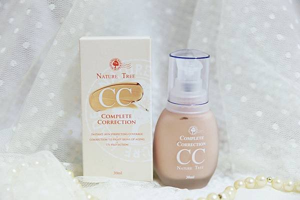 裸妝新革命◆輕透CC霜新誕生 NatureTree 白皙無瑕柔光輕透CC霜