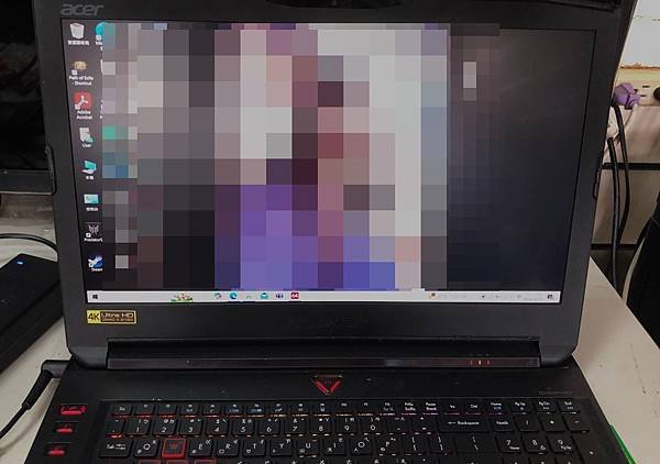 筆電維修  Acer Predator 17 無法開機，不過