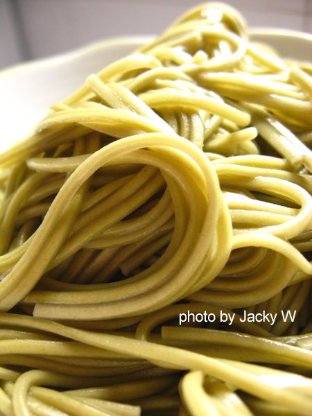 有機綠茶蕎麥麵