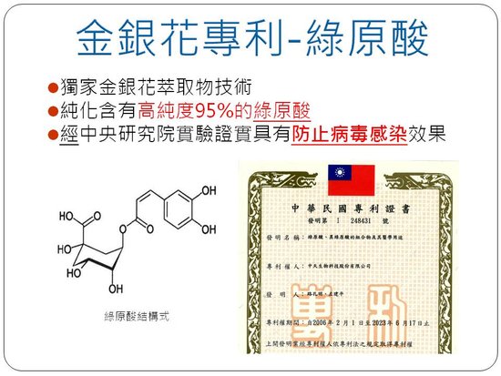 297241731519_金銀花專利-綠原酸