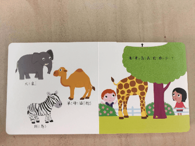 smart 推拉搖轉書 我愛動物園