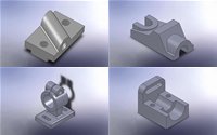 SolidWorks伸長特徵練習