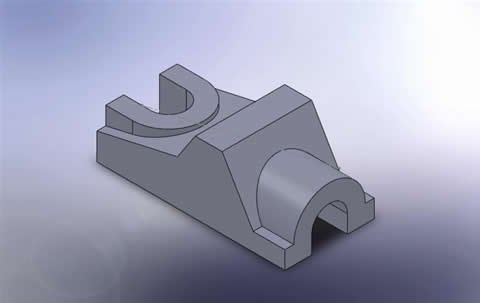 SolidWorks伸長特徵練習