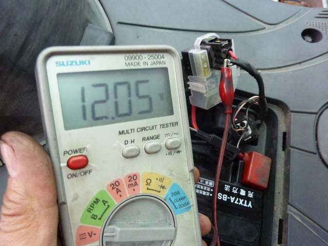 Address V125G 無啟動繼電器作動聲音 啟動馬達無運轉 無法電動啟動