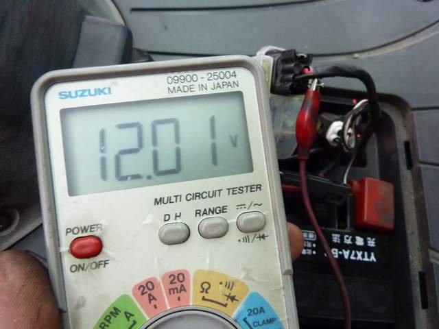 Address V125G 無啟動繼電器作動聲音 啟動馬達無運轉 無法電動啟動