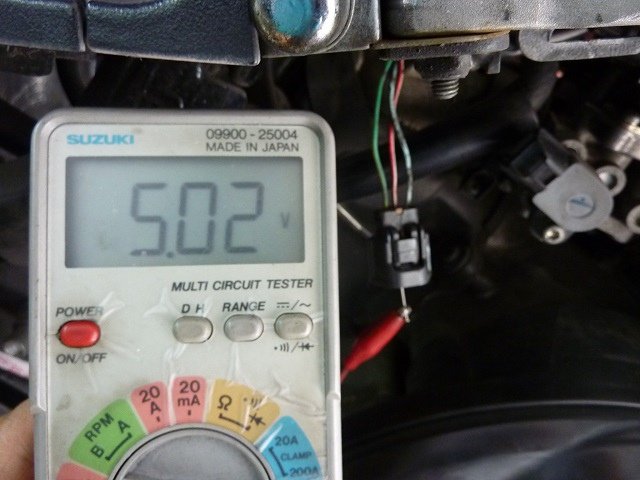 NEX125分解清潔節流閥本體後 FI故障燈燈亮起  怠速2500rpm