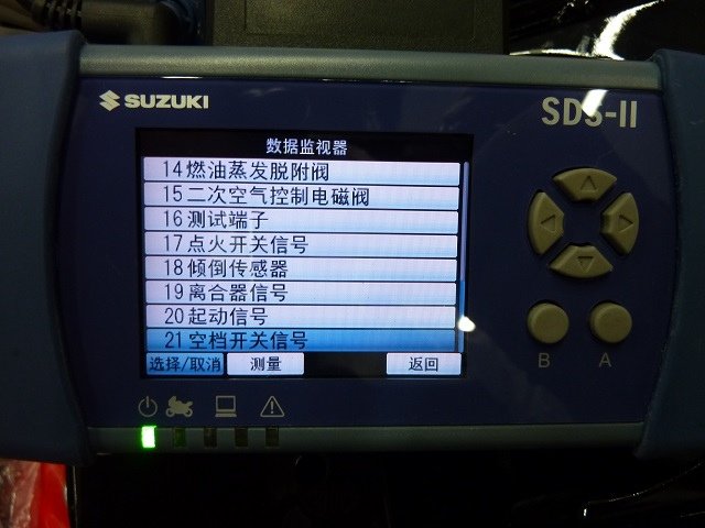 GSX-S150發動機數據監視及有效控制內容