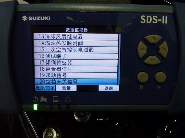 GSX-S150發動機數據監視及有效控制內容