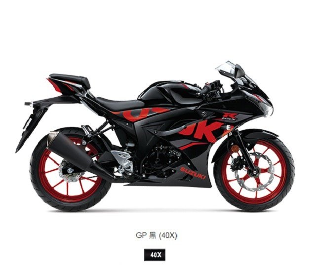 GSX-R150 車體顏色編碼