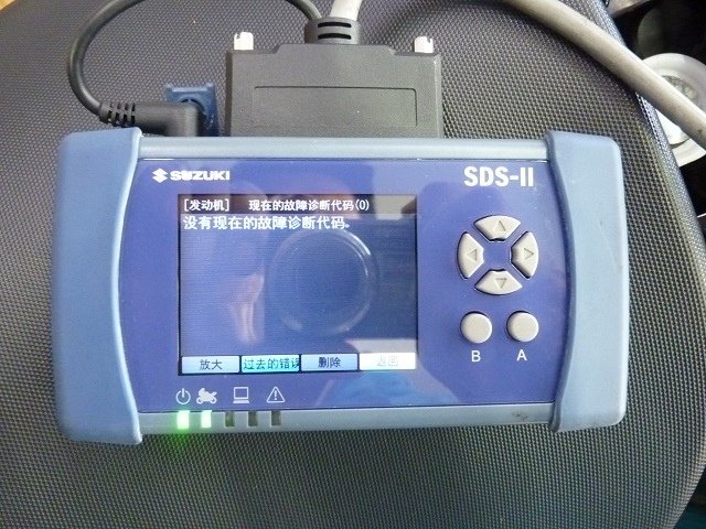 GSX-S1000 故障燈偶而亮起