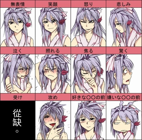 殘月表情集