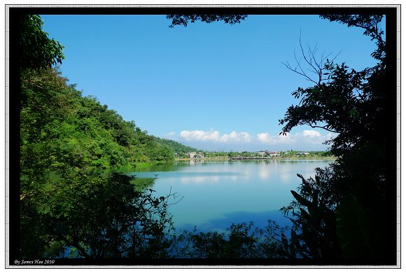 湖光美景