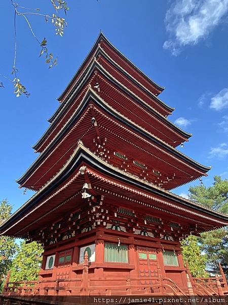 【弘前】到東北第一美塔賞楓～最勝院五重塔