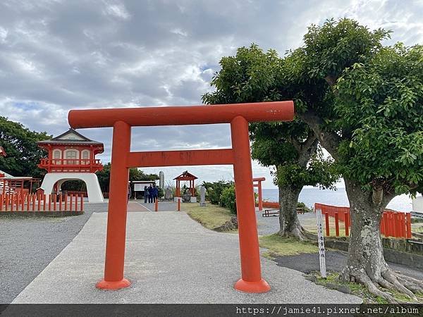 【指宿】長崎鼻一遊～龍宮神社、長崎鼻燈塔