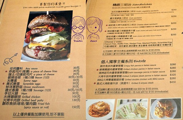 22 Stan &amp; Cat 史丹貓 menu