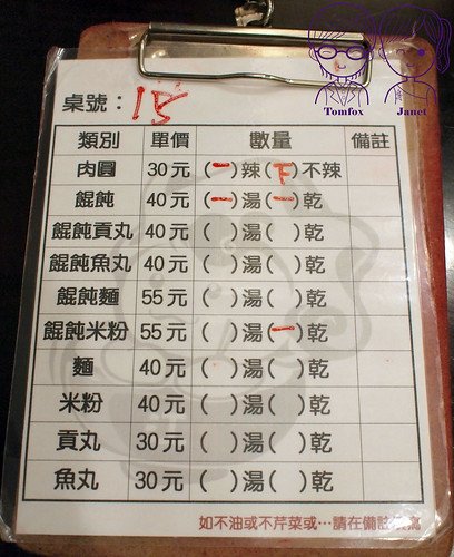 5 江技舊記餛飩店 menu