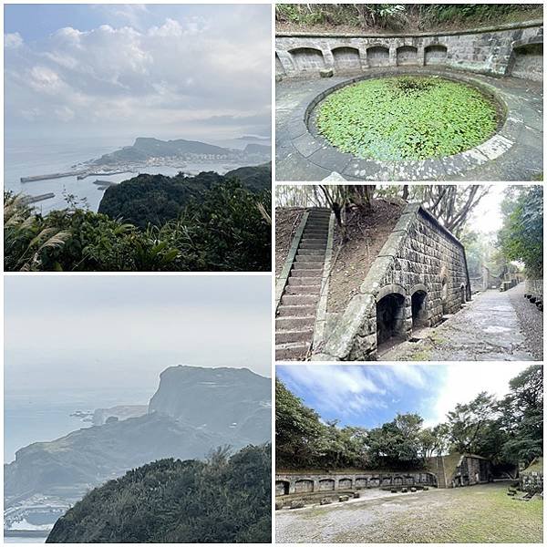 基隆槓子寮砲台+斷了鼻象鼻岩+酸菜魚