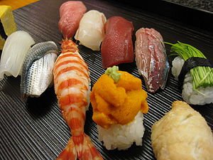 江戶前握壽司/握壽司(Nigiri-Sushi) 