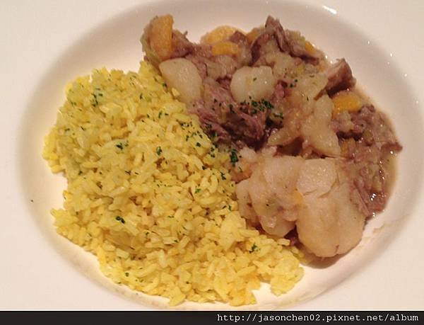 杏桃燉豬肉飯