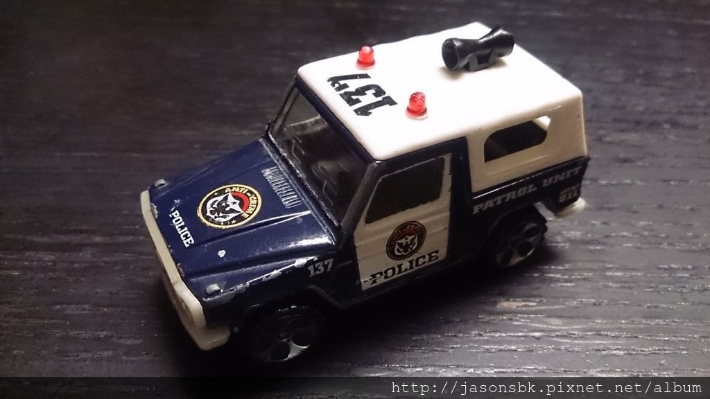 Realtoy Mercedes-Benz G-Wagon police patrol unit vehicle