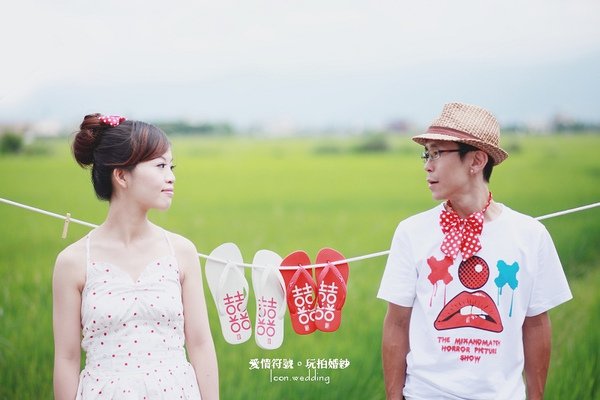 自助婚紗【特濃。百分百】自拍婚紗