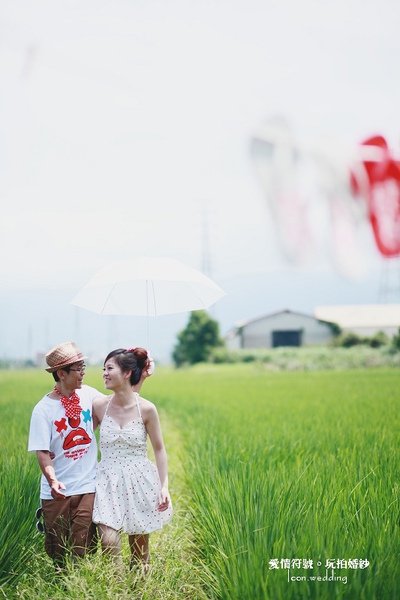 自助婚紗【特濃。百分百】自拍婚紗