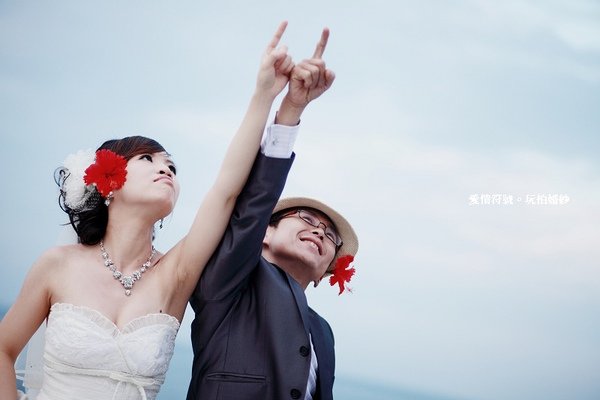 自助婚紗【特濃。百分百】自拍婚紗