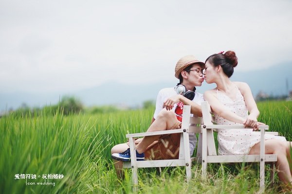 自助婚紗【特濃。百分百】自拍婚紗