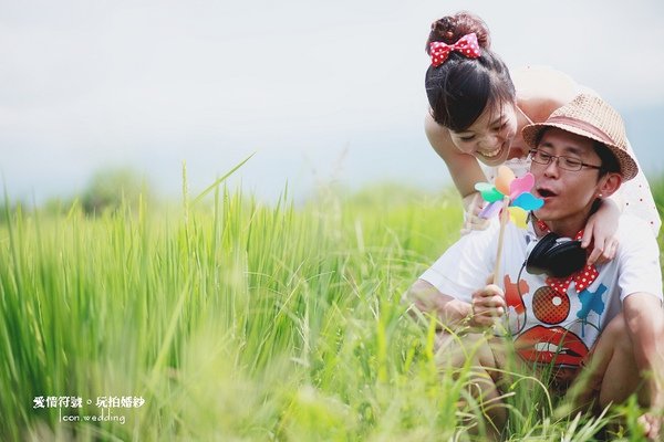 自助婚紗【特濃。百分百】自拍婚紗