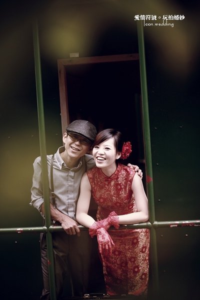 自助婚紗【特濃。百分百】自拍婚紗