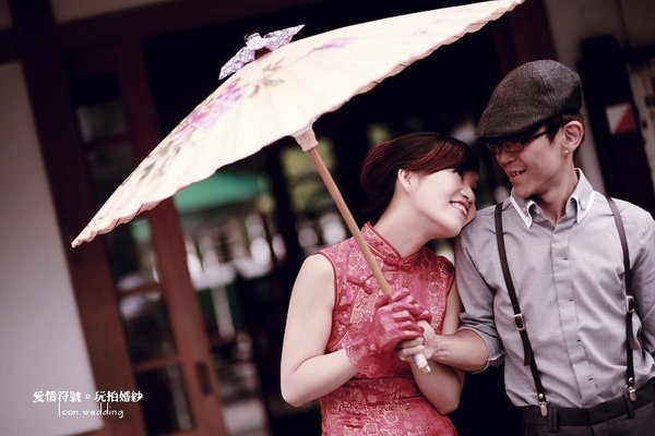 自助婚紗【特濃。百分百】自拍婚紗