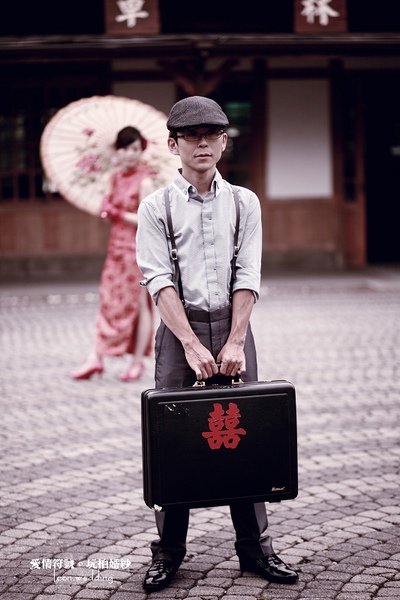 自助婚紗【特濃。百分百】自拍婚紗