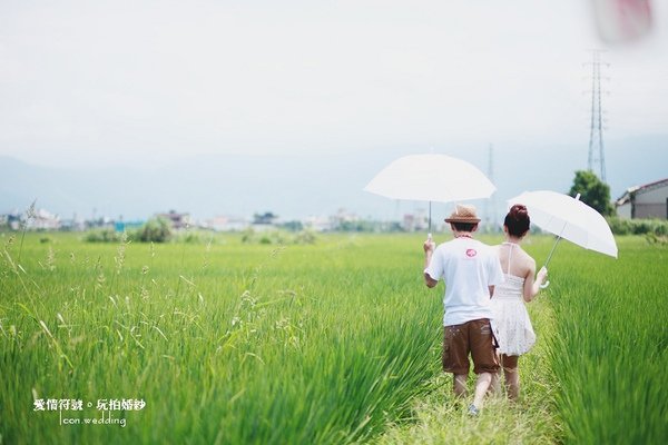 自助婚紗【特濃。百分百】自拍婚紗
