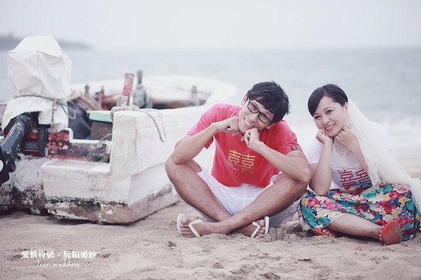 自助婚紗【老闆，來碗魯面加顆蛋】自拍婚紗