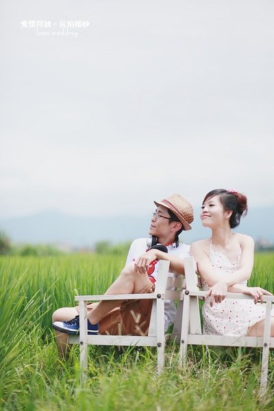 自助婚紗【特濃。百分百】自拍婚紗