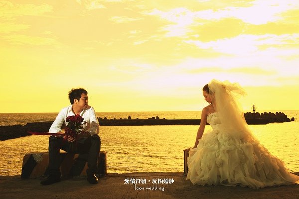 自助婚紗【遇上。愛】自拍婚紗