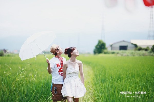 自助婚紗【特濃。百分百】自拍婚紗
