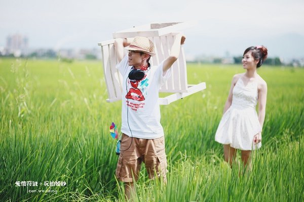 自助婚紗【特濃。百分百】自拍婚紗
