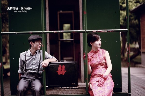 自助婚紗【特濃。百分百】自拍婚紗