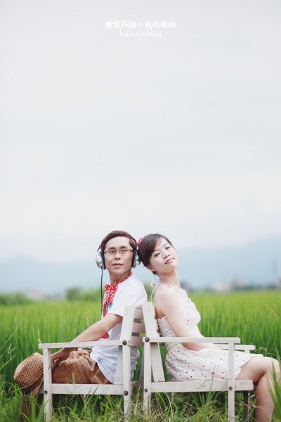 自助婚紗【特濃。百分百】自拍婚紗