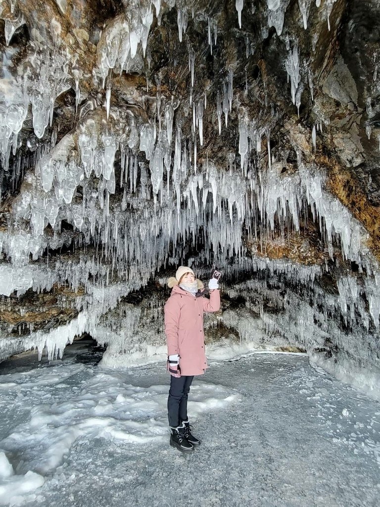 貝加爾湖藍冰(2) - 奧爾洪島 北島
